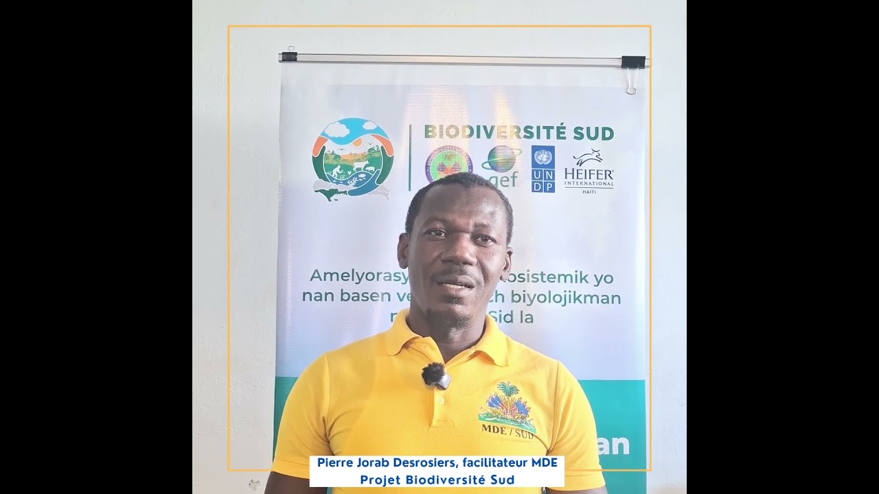 Les bienfaits de la formation SIE pour un cadre du MDE_projet Biodiversité Sud (11 au 14 nov. 2025)