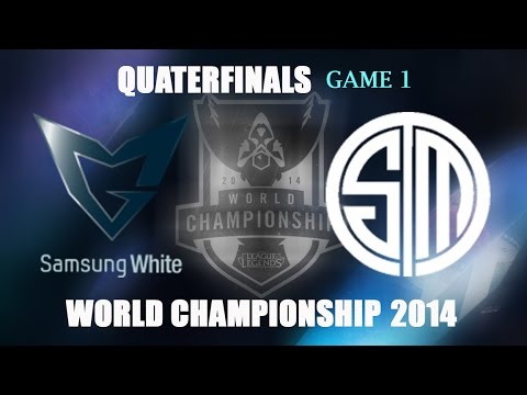 [Highlights] Team Solomid vs Samsung White Quarter final Game 1   TSM vs SSW