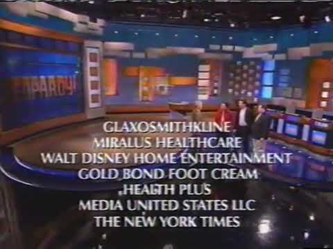 Jeopardy long credits (February 1, 2007)