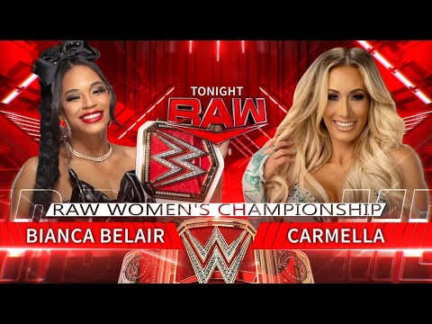 Bianca Belair vs Carmella (Raw Women's Championship - Full Match Part 1/2)