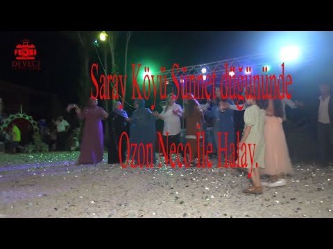 Saray Köyü Sünnet düğününde Ozon Neco İle Halay.