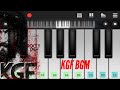 KGF Theme | Yash BGM | Easy piano tutorial | perfect piano