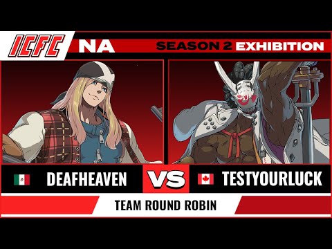 Deafheaven (Axl) vs TestYourLuck (Nagoriyuki) Team Round Robin - ICFC GGST NA Exhibition