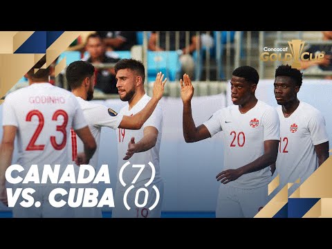Canada (7) vs. Cuba (0) - Gold Cup 2019
