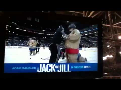 Funny sumo hockey baily taking them down