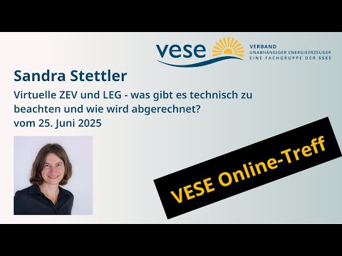 Virtuelle ZEV und LEG – was gibt es technisch zu beachten und wie wird abgerechnet?