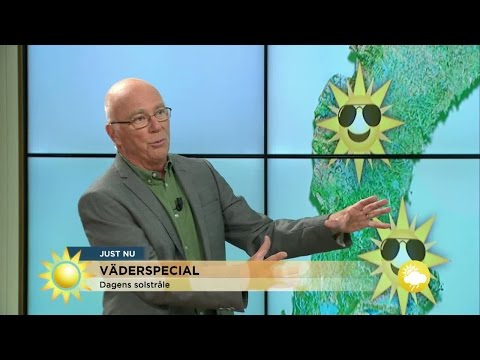 Väderglädjen: "En perfekt sommardag för många" - Nyhetsmorgon (TV4)