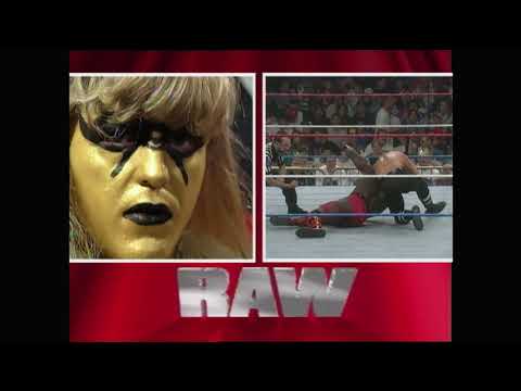 Goldust (with Marlena) promo after losing IC Title to Ahmed Johnson at King of the Ring 1996 (WWF)