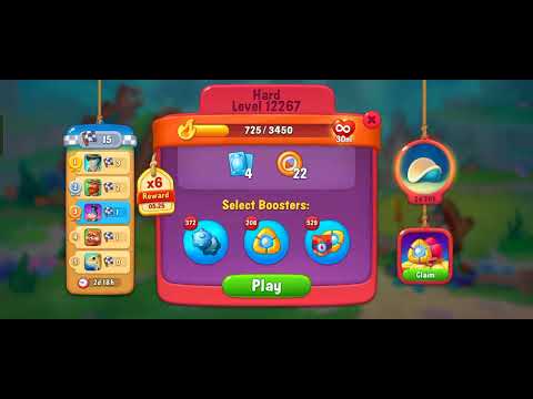 Fishdom 12267 Hard Level No Boosters