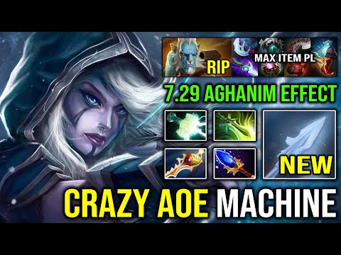 Even PL illusion are Nothing for this Drow Ranger | 100% Full Machine Gun Aghanim Effect DotA 2