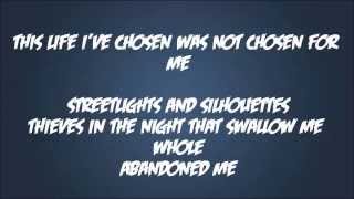 Framing Hanley - "Streetlights And Silhouettes" {Lyrics}