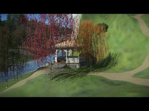 Koknese – Daugavas senleja un Pērses grava 20.gs. 30-tie gadi.