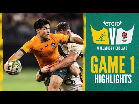 HIGHLIGHTS | Wallabies v England | 2022 | Game One