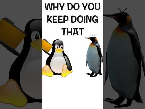 Tux And His Cousin 😅 #shorts #tux