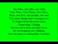 One Tribe by Black Eyed Peas Lyrics - Ariel H. One Tribe by Black Eyed Peas Lyrics