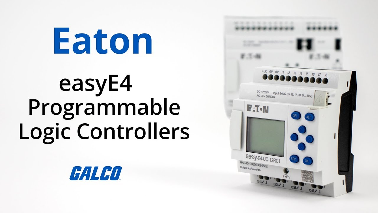 Eaton's EasyE4 Programmable Logic Controllers