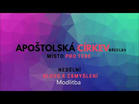 Modlitba - Martin Moldan (24. 11. 2019)