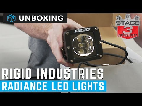 Unboxing: Rigid Industries Radiance Series LED Pod