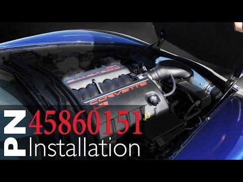CORSA 2005-07 C6 6.0L Air Intake Installation