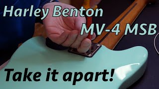 Video thumbnail for Harley Benton MV-4 MSB - Take it apart! - Review & Mods by Basstelkeller - Tobi's Bassment