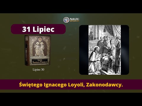 Żywot Świętego Ignacego Loyoli Zakonodawcy | Żywoty Świętych Pańskich - 31 Lipiec - Audiobook 223