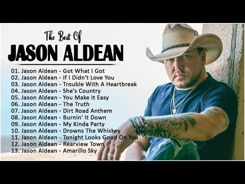 Top 100 Country Songs off 💖 J a s o n A l d e a n, Greatest Hits Full Album 2023