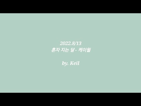 [커버] 혼자 지는 달 - 케이윌