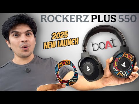 Thumbnail for Boat Rockerz Plus 550 Bluetooth Headphone Unboxing & Detailed Review | Whats New ? Buy Or Not..!