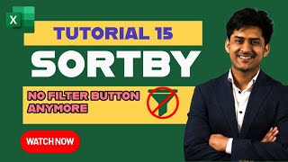 Download the video "SORTBY FUNCTION l TUTORIAL 15 l Apply multiple conditions to sort data automatically!"