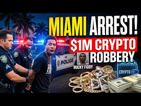 Miami Police Arrest Buck Fiddy After Nearly $1M Crypto & Jewelry Robbery