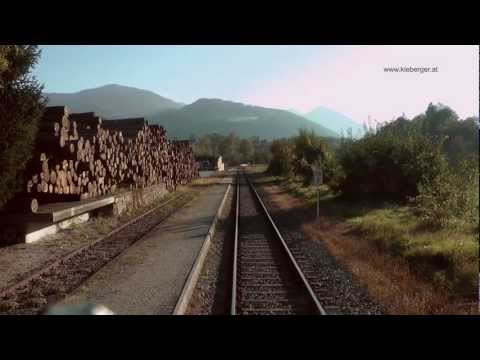 Almtalbahn - Führerstandsmitfahrt - Wels (Hbf) nach Grünau i. Almtal