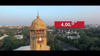 Glimpses of hallmarks achieved by Gujarat University
