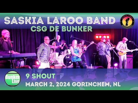 Saskia Laroo Band Live @ De Bunker March 2, 2024 Song 9 Shout Hall