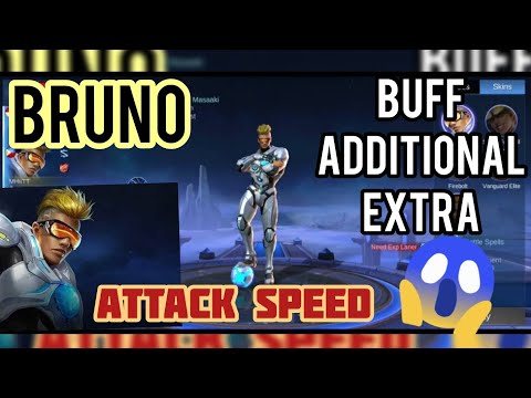 BRUNO is Back Gameplay - Buff Update | Extra Attack Speed!