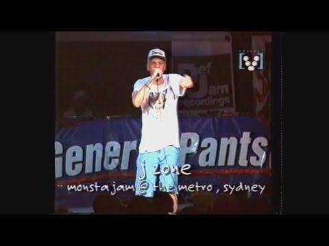 J-Zone - No Consequences live with interview Sydney 2000