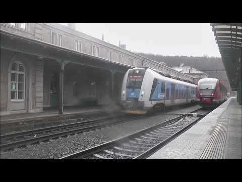 640 102 im Bahnhof Decin hl. n.