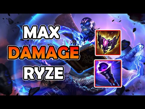 RYZE Build Deal Too Much Damage with Full MAGIC PENETRATION - Season 12