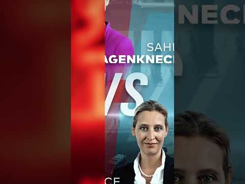 IN EIGENER SACHE: Das TV-Duell zwischen Alice Weidel und Sahra Wagenknecht HEUTE auf WELT I #shorts