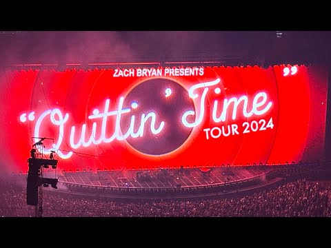 Zach Bryan August 11 2024 Revival live | Atlanta Mercedes Benz Stadium