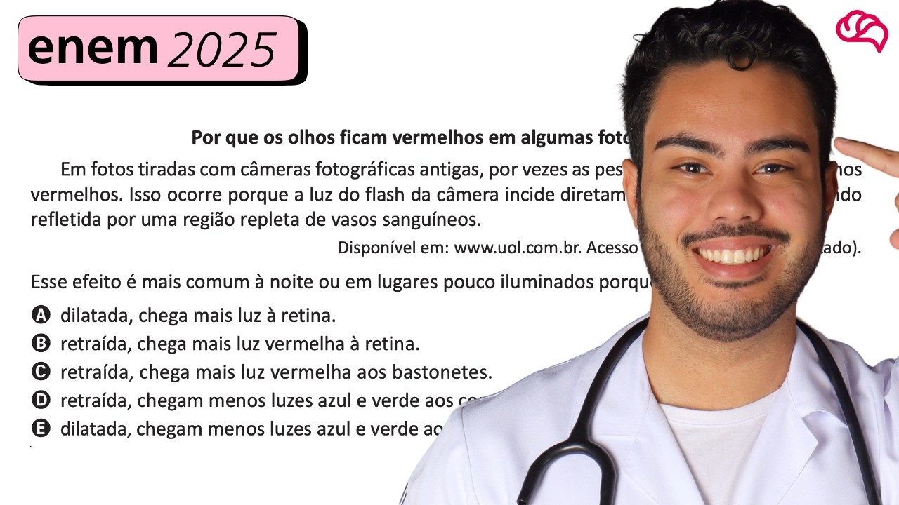 Resolução em Vídeo — Questão 101 ENEM 2025
