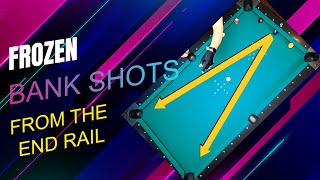 Pool Lesson | BANK SHOT | Frozen On The End Rail