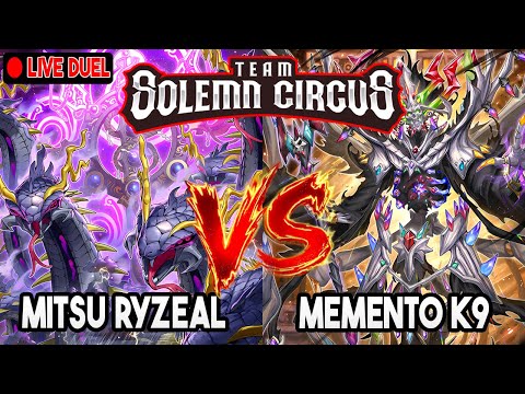 Mitsurugi Ryzeal vs K9 Memento Yu-Gi-Oh! Locals Feature Match | Live Duel