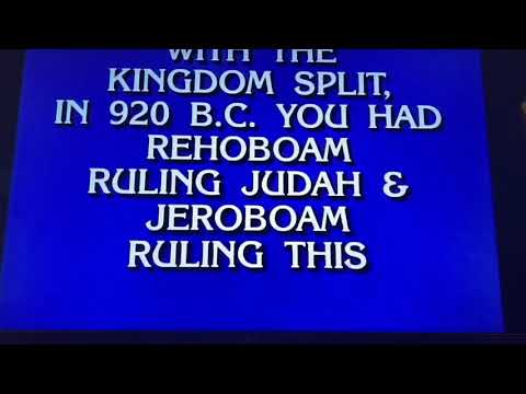 Jeopardy Round 2 (Part 3)(May 13,2002)