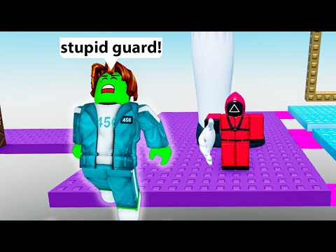 ROBLOX Squid Game Slap Tower Funny Moments