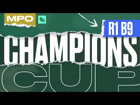 2023 PDGA Champions Cup | MPO R1B9 | McBeth, Heimburg, Robinson, Dickerson | Jomez Disc Golf