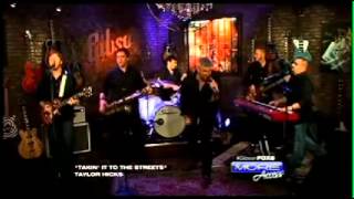 FOX 5 Las Vegas Gibson Showroom: Taylor Hicks Performs "Takin' It to the Streets"