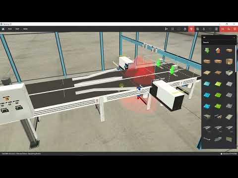 Separating Station with Tia Portal in FactoryIO