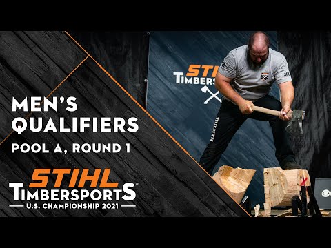 STIHL TIMBERSPORTS® U.S. Men's Qualifiers 2021 - Pool A (Round 1)