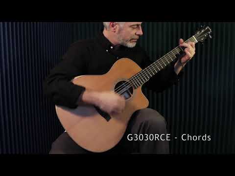Пример звучания электроакустической гитары Walden G3030RCE