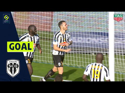 Goal Mathias PEREIRA LAGE (1' - ANGERS SCO) NÎMES OLYMPIQUE - ANGERS SCO (1-5) 20/21